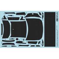 Adj 1:24 méretarányú Toyota 86/GT86-odnak még versenyautósabb megjelenést ezzel a karbon mintás matricakészlettel. Csodálatosan egyszerű alternatívát jelentenek a festékkel történő szénminta-megjelenítés nehéz feladatával szemben.