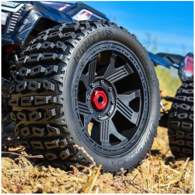 Duratrax kolo 5.7" 1:6 Brutus Monster Truck, disk Ripper černý H24mm (2)