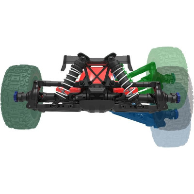 Traxxas Jato 1:8 4WD BL-2S RTR černé