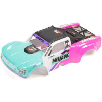 Alkatrész Arrma Grom 1:16 RC autó modellekhez: Mojave türkiz/rózsaszín karosszéria.