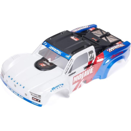Arrma karosérie Mojave bílá/modrá: Grom
