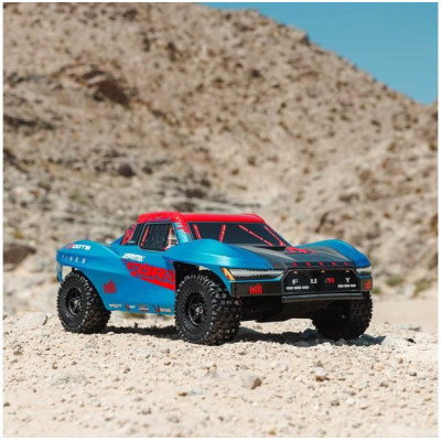 Arrma Fury 223S BLX 2WD 1:10 RTR DSC modrá