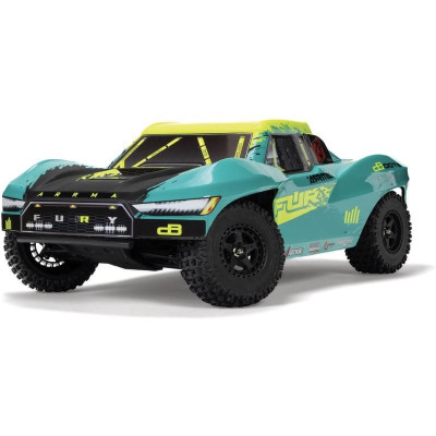 Arrma Fury 223S BLX 2WD 1:10 RTR DSC modrá