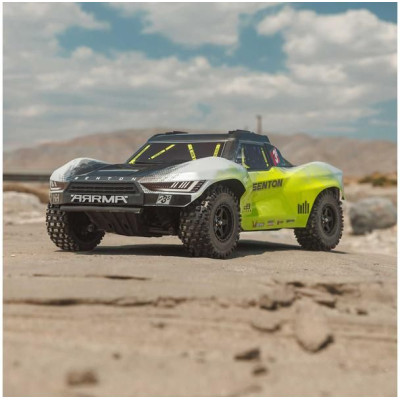 Arrma Senton 223S BLX 4WD 1:10 RTR DSC žlutá