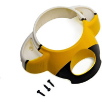 Az E-flite Sportix 1,1 m-es RC modellrepülőgép alkatrésze: motortér burkolat.