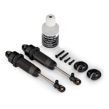 Traxxas tlumič GTR xx-long šedý PTFE TiN (2)