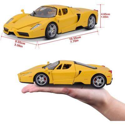 Bburago Ferrari Enzo 1:24 žlutá