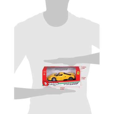 Bburago Ferrari Enzo 1:24 žlutá