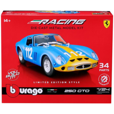 Bburago Ferrari GTO 250 1:24 Kit modrá