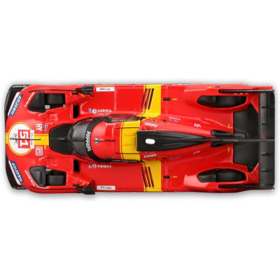 Bburago Ferrari 499P LMH 2023 1:43 24H Le Mans Champion