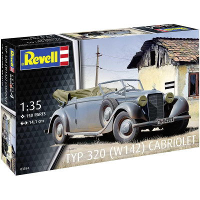 Plastic ModelKit auto 03354 - Typ 320 (W142) Cabriolet (1:35)