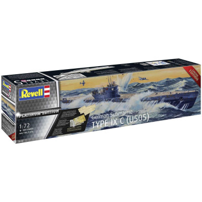 Plastic ModelKit loď 05180 - Type IX C "Platinum Edition" (1:72)