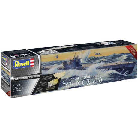 Plastic ModelKit loď 05180 - Type IX C "Platinum Edition" (1:72)