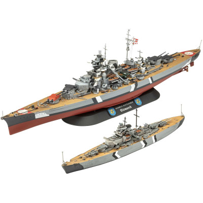 Gift-Set loď 05637 - The Legendary Bismarck (1:700 + 1:1200)