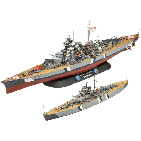 Gift-Set loď 05637 - The Legendary Bismarck (1:700 + 1:1200)