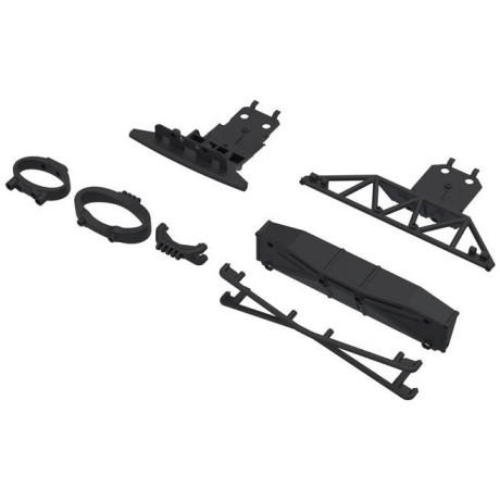 Arrma spodní ližina a nárazníky