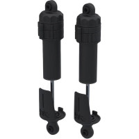 Alkatrész Arrma 1:10 RC autómodellekhez: 11x109mm kipufogódob, 2x1,3mm dugattyú, 500cSt olajjal feltöltve (2 db). 2x15 mm, 2x7 mm, 2x5 mm és 2x3 mm-es távtartókkal együtt.