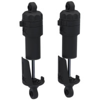 Alkatrész Arrma 1:10 RC autómodellekhez: hangtompító 11x87mm, dugattyú 2x1,3mm, olaj 700cSt (2). 2x8 mm, 2x7 mm, 2x5 mm és 2x3 mm-es távtartókkal együtt.