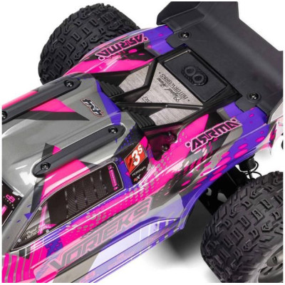 Arrma Vortex 223S BLX 1:10 4WD RTR DSC fialová