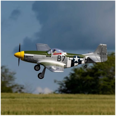 E-flite P-51D Mustang 1.0m AS3X+ SAFE Select BNF Basic