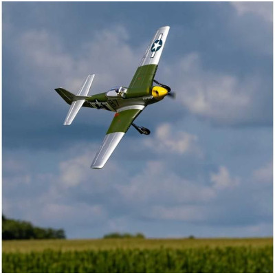 E-flite P-51D Mustang 1.0m AS3X+ SAFE Select BNF Basic
