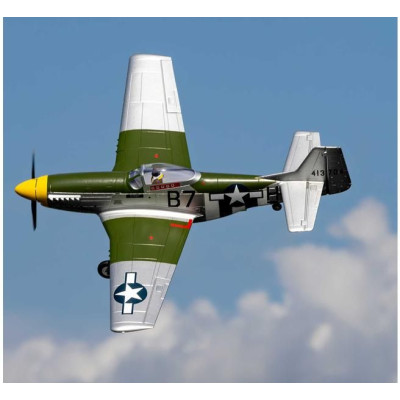E-flite P-51D Mustang 1.0m AS3X+ SAFE Select BNF Basic