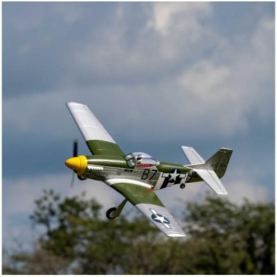 E-flite P-51D Mustang 1.0m AS3X+ SAFE Select BNF Basic