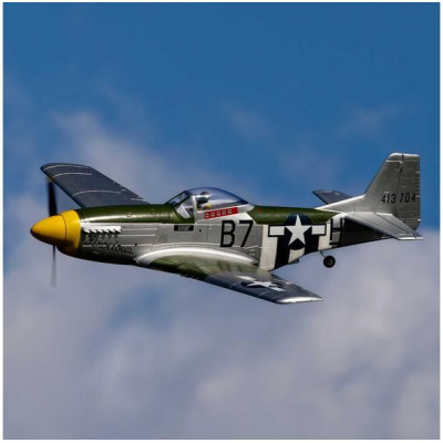 E-flite P-51D Mustang 1.0m AS3X+ SAFE Select BNF Basic