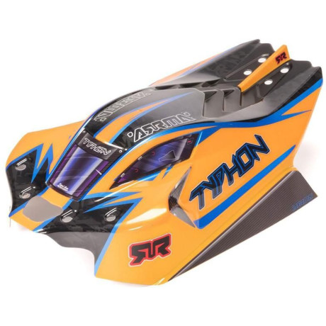 Arrma karosérie bezsponková Typhon 1:8, oranžová
