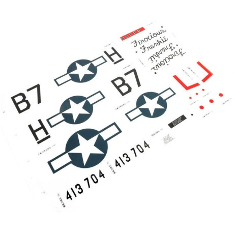 E-flite samolepky: P-51 1.0m