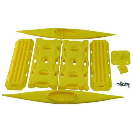 H-Speed dekoráció sárga 1:8 - 1:10 (6 darabos készlet)