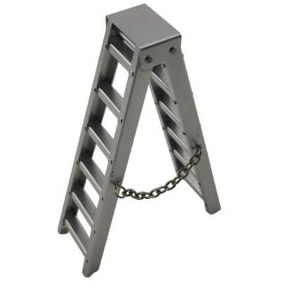 H-Speed műanyag létra 100mm 1:18 ezüst