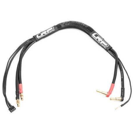 Nabíjecí kabel 35cm 2S LiPo HARDCASE z G4 na P4/5 včetně balančního konekt. EHR