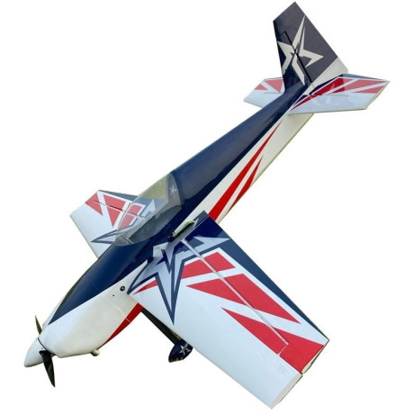 103" Slick 540 ARF - červená/modrá