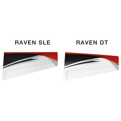 61" Raven DT ARF - oranžová/černá