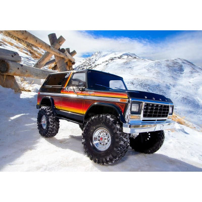 Traxxas TRX-4 Ford Bronco 1979 1:10 RTR červené