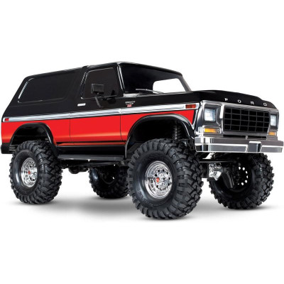 Traxxas TRX-4 Ford Bronco 1979 1:10 RTR červené