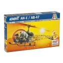 Model Kit vrtulník 0095 - AH-1/AB-47 (1:72)