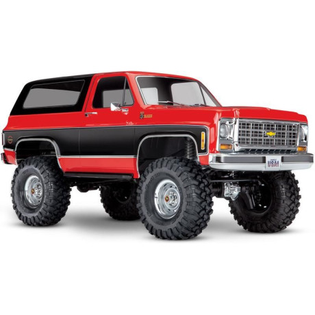Traxxas TRX-4 Chevrolet K5 Blazer 1979 1:10 RTR červená