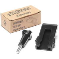 A lámpatartó az Action Mount adapter segítségével rögzíthető akciókamerák (GoPro, Insta360 stb.) tartójához. Egyszerűen pattintsa a lámpát a foglalatba. Kompatibilis az SL-200, SL-200R, SL-300, SL-R1 és SL-1000 lámpákkal.