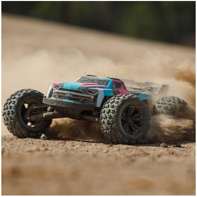 Arrma Kraton 6S V6 BLX 1:8 4WD RTR modrá/oranžová