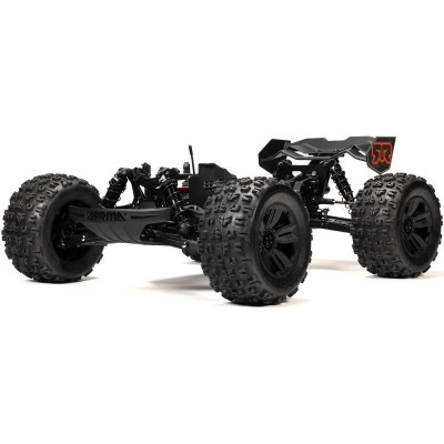 Arrma Kraton 6S V6 BLX 1:8 4WD RTR modrá/růžová