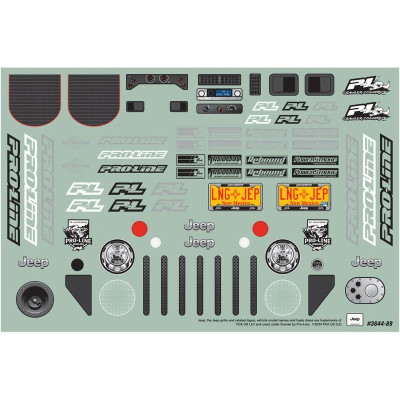 Pro-Line karosérie 1:10 2004 Jeep LJ (rozvor 313mm): Crawlers