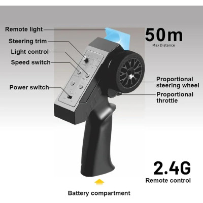 MN Model Toyota Land Cruiser LC79 1/12 Dark red