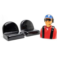 Alkatrész az E-flite J-3 Cub RC modellrepülőgéphez: pilótafülke-felszerelés.