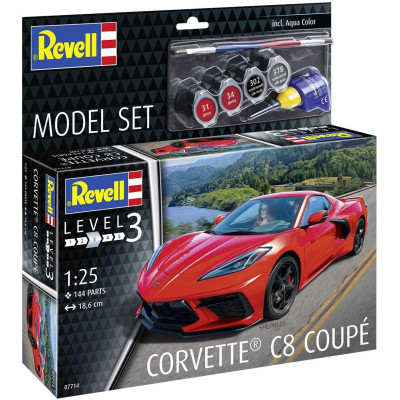 ModelSet auto 67714 - Corvette C8 Coupé (1:24)