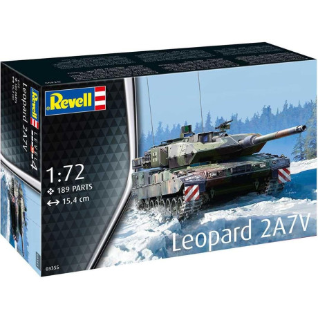 Plastic ModelKit tank 03355 - Leopard 2 A7V (1:72)