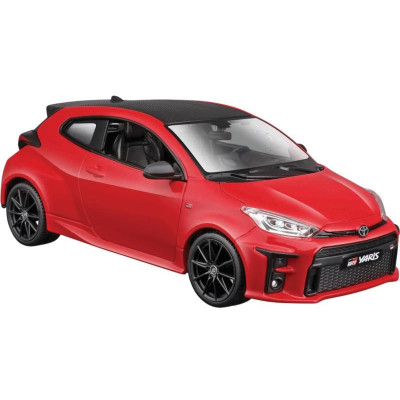 Maisto Toyota GR Yaris 2021 1:24 červená