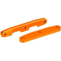 Traxxas narancssárga eloxált alumínium alváz válaszfal. (elöl és hátul). Traxxas 1:10-es RC autómodellekhez való alkatrész.