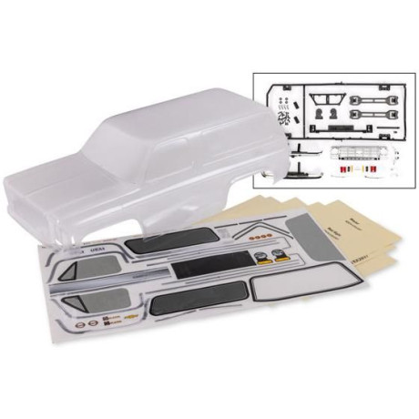 Traxxas karosérie Chevrolet Blazer 1979 čirá (pro NO8072X)